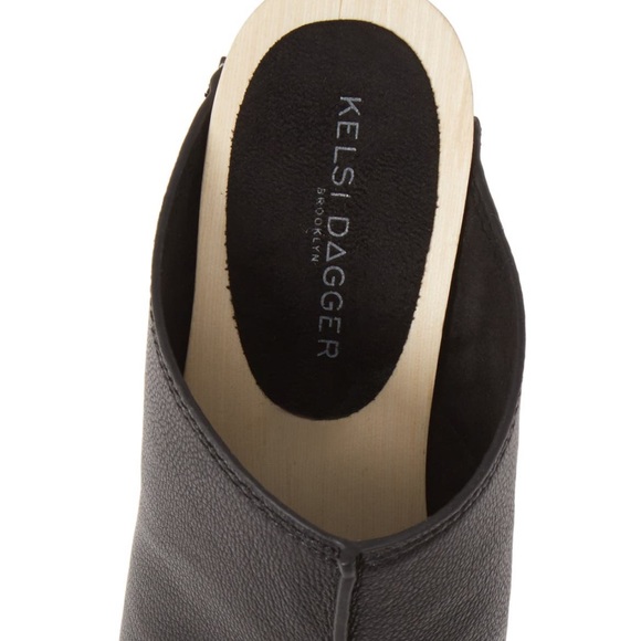 Kelsi Dagger Boulder Mule Blk Leather - Picture 4 of 6
